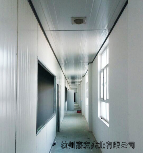 嘉友蒸发式环保空调出风口的安装