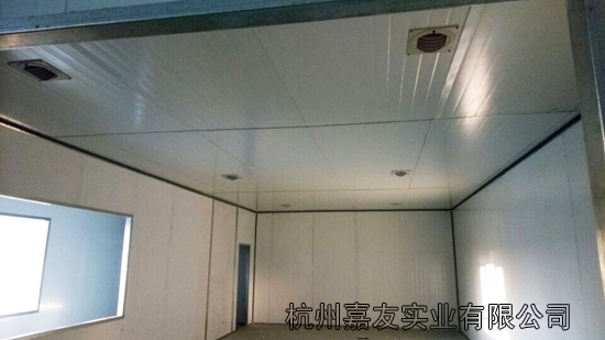 嘉友蒸发式环保空调出风口的安装
