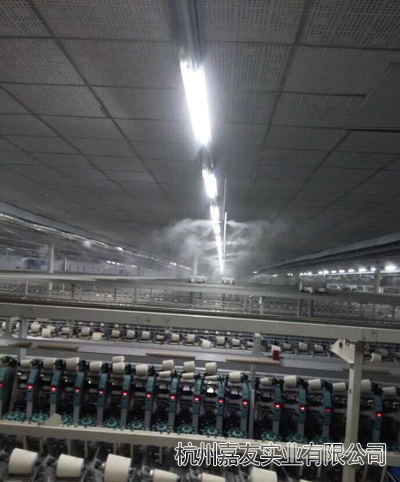 纺织车间安装高压微雾加湿器